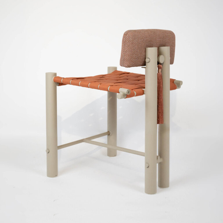 Pendula Dining Chair Aluminum 2
